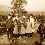 Eltern Siener mit links Fritz, Herrmann, Lucia, Anneliese und Hedwig (30er Jahre)