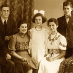 Vater Emil, Fritz, Anneliese, Lucia (Martins Mutter), Hedwig, Herrmann und Mutter Anna